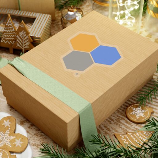 SimDex Logo Hexagons Only | Kiss-Cut Sticker - Image 15