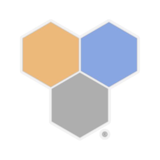 SimDex Logo Hexagons Only | Kiss-Cut Sticker - Image 13
