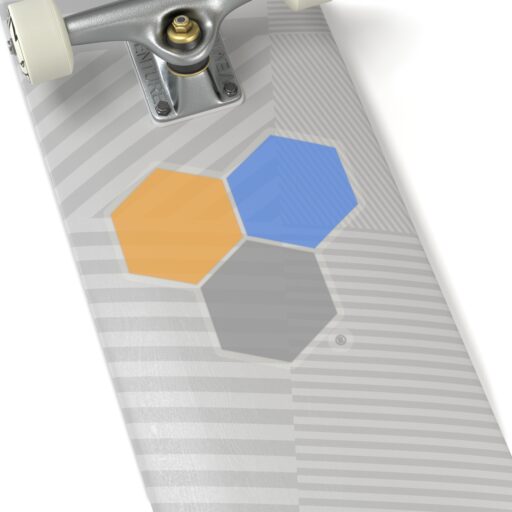 SimDex Logo Hexagons Only | Kiss-Cut Sticker - Image 11