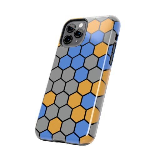 SimDex Logo Hexagons Pattern | Tough Phone Case - Image 27
